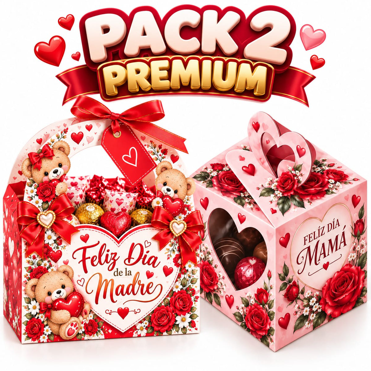pack 2 | 20 CAJITAS PREMIUM | descarga automatica